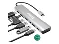 Plugable PLUGABLE USBC-7IN1 CPNT USB C 7-IN-1 MULTIPORT ADAPTER HUB, USBC-7IN1, 41748788, USB & Firewire Hubs