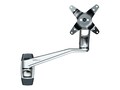 StarTech.com Dual Swivel Wall-Mount Monitor Arm for up to 34 Displays, ARMWALLDSLP, 37508289, Stands & Mounts - Desktop Monitors