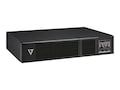 V7 UPS 1500VA Single Phase, Double Conversion Online Rack Mount 2U, UPS2URM1500DC-NC-1N, 41551311, Battery Backup/UPS