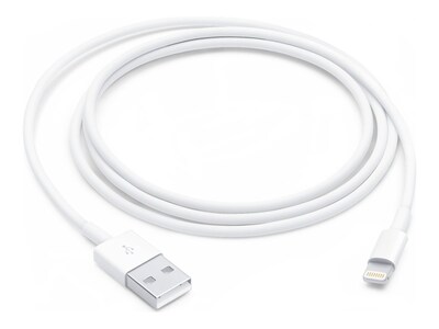 Apple Lightning to USB Type A Cable, White, 1m, MUQW3AM/A, 41777742, Cables