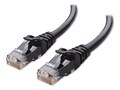 Cable Matters CAT6 10Gbps UTP Snagless Patch Cable, Black, 25ft, 160001-BLK-25                 , 41905244, Cables