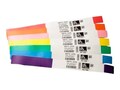 Zebra 1 x 11 Z-Band Direct Adult White Wristbands (6 Rolls 200 Bands-per-Roll), 10006995K, 8714585, Paper, Labels & Other Print Media