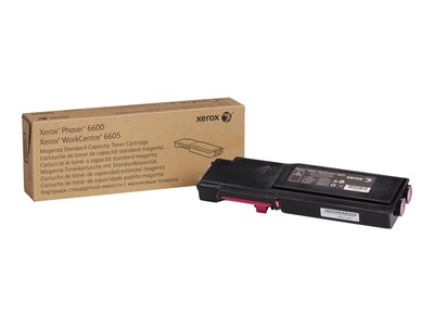 Xerox Magenta Standard Capacity Toner Cartridge for Phaser 6600 & WorkCentre 6605 Series, 106R02242, 31198371, Toner and Imaging Components - OEM Xerox Magenta Standard Capacity Toner Cartridge for Phaser 6600 & WorkCentre 6605 Series, 106R02242, 31198371, Toner and Imaging Components - OEM