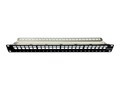 Weltron Winston 24 PORT SHIELDED KEYSTONE BLAN, 90-024PPRL-SH, 41677288, Cables