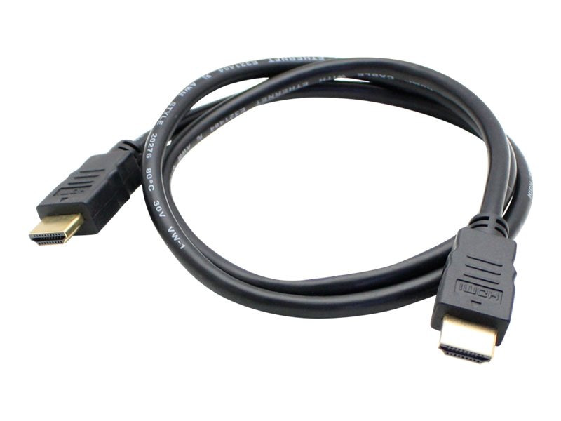 Bij naam Weggooien solo AddOn WQXGA HDMI 1.3 Male to HDMI 1.3 Male Cable, Black, 25ft (HDMI2HDMI25F)