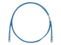 Panduit 4FT CAT6 BLUE UTP PATCH CORD  , UTPSP4BUY, 41672431, Cables
