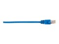 Black Box Cat6 Molded Patch Cable, Blue, 5ft, CAT6PC-005-BL, 14640383, Cables