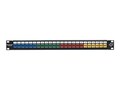 Black Box GigaStation2 High-Density Multimedia Patch Panel, 24-Port, 1U, JPMT1024A, 13812260, Patch Panels