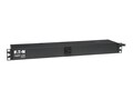 Tripp Lite PDU Basic 120V 15A 5-15R (13) Outlet 5-15P Horizontal 1U RM, PDU1215, 364407, Power Distribution Units