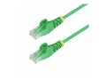 StarTech.com CAT6 28AWG PoE UTP LSZH Slim Snagless Ethernet Cable, Green, 5ft, N6PAT5GNS                     , 41846236, Cables