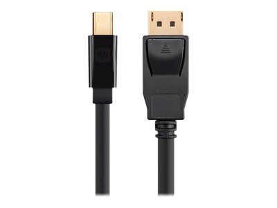 Monoprice Select Series Mini DisplayPort 1.2 to DisplayPort 1.2 M M Cable, 3ft, 13372                         , 41898661, Cables