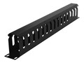 CyberPower Carbon Rack Cable Management 1U 2 Deep Metal Duct Cable Manager, CRA30002, 33221061, Rack Cable Management