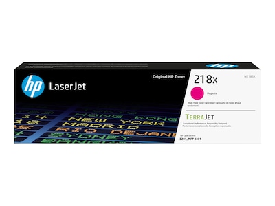 HP (W2183X) 218X High Yield Magenta Original LaserJet Toner Cartridge, W2183X, 41792351, Toner and Imaging Components - OEM HP (W2183X) 218X High Yield Magenta Original LaserJet Toner Cartridge, W2183X, 41792351, Toner and Imaging Components - OEM