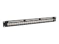 Tripp Lite 24-Port Cat6 Cat5e Patch Panel Low Profile Feed Through Rackmount RJ45 1U TAA, N250-024-LP, 14391997, Patch Panels Tripp Lite 24-Port Cat6 Cat5e Patch Panel Low Profile Feed Through Rackmount RJ45 1U TAA, N250-024-LP, 14391997, Patch Panels