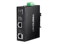 TRENDnet Hardened Industrial 60W Gigabit PoE+ Injector, TI-IG60, 30925784, PoE Accessories