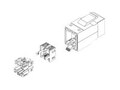 Belden REVCONNECT JACK 10GX UTP ELECTRIC WHITE, T568 A B 24 PACK, RVAMJKUEW-B24                 , 42001725, Cable Accessories