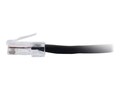 C2G Cat6 Non-Booted Unshielded (UTP) Network Patch Cable, Black, 10ft, 04115, 15326679, Cables