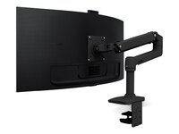 Ergotron LX Desk Monitor Arm, Matte Black, 45-241-224, 36776821, Stands & Mounts - Desktop Monitors