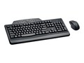 Kensington Pro Fit Media Wireless Desktop Keyboard Mouse Set, K72408US, 13550239, Keyboard/Mouse Combinations
