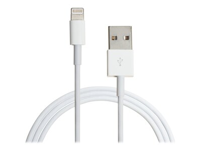 4Xem 8-pin Lightning to USB Type A Cable, White, 3ft, 4XLIGHTNING3, 31191057, Cables