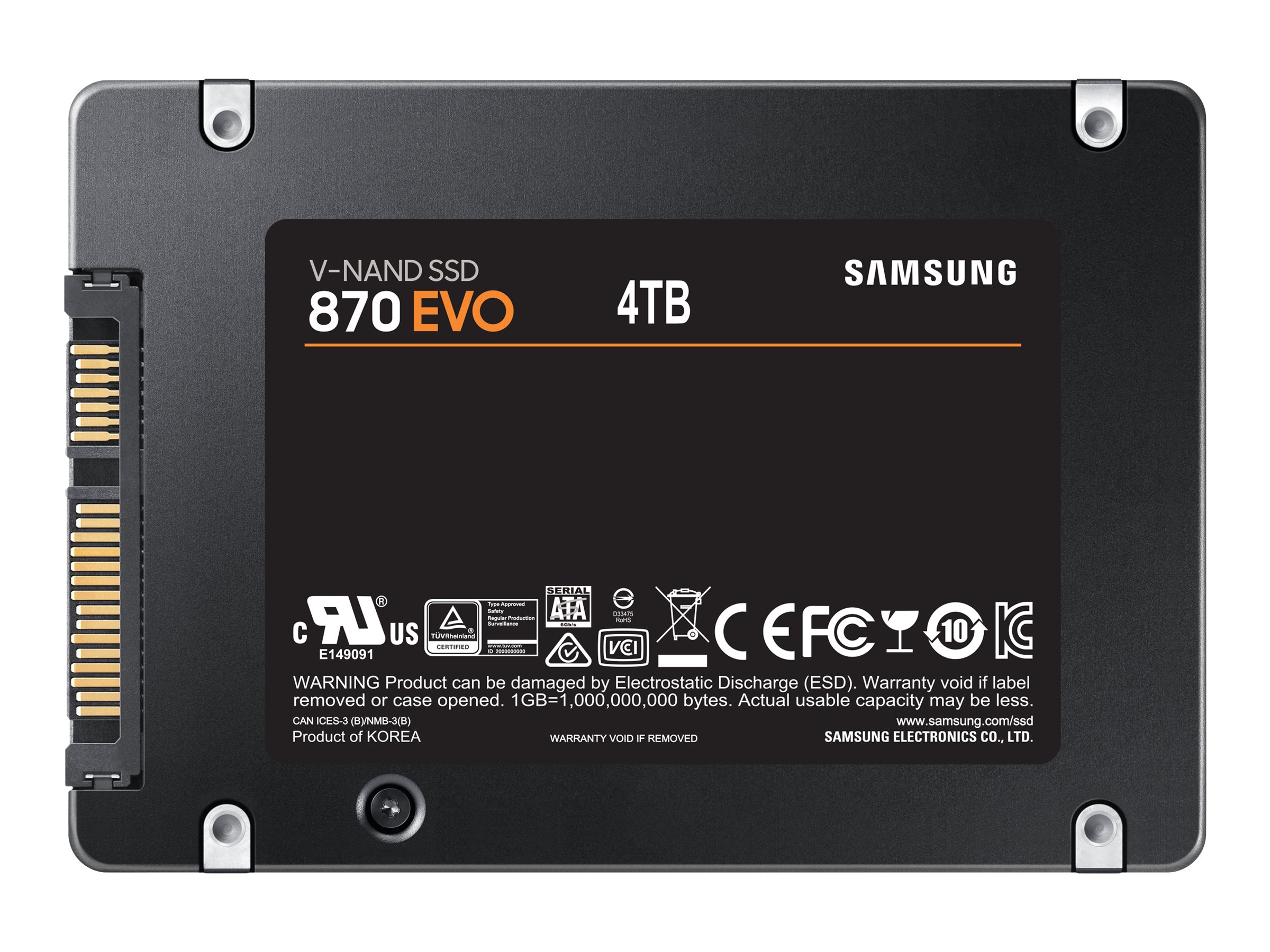 Buy Samsung 4TB 870 EVO SATA 6Gb s 2.5