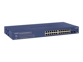 NETGEAR GS724TP-300NAS Main Image from Left-angle