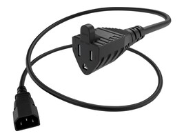 UNC Group PWCD-515RC14-10A-01F-BLK Main Image from Front