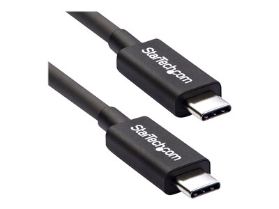StarTech.com Thunderbolt 3 (20Gbps) USB-C M M Cable, 2m, TBLT3MM2M, 31090328, Cables