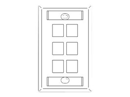 Legrand AV KSFP6                          Main Image from Front