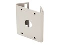 Hanwha Pole Mount Adapter Accessory, use with SBP-300WM, Ivory, SBP-300PM, 41146590, Locks & Security Hardware