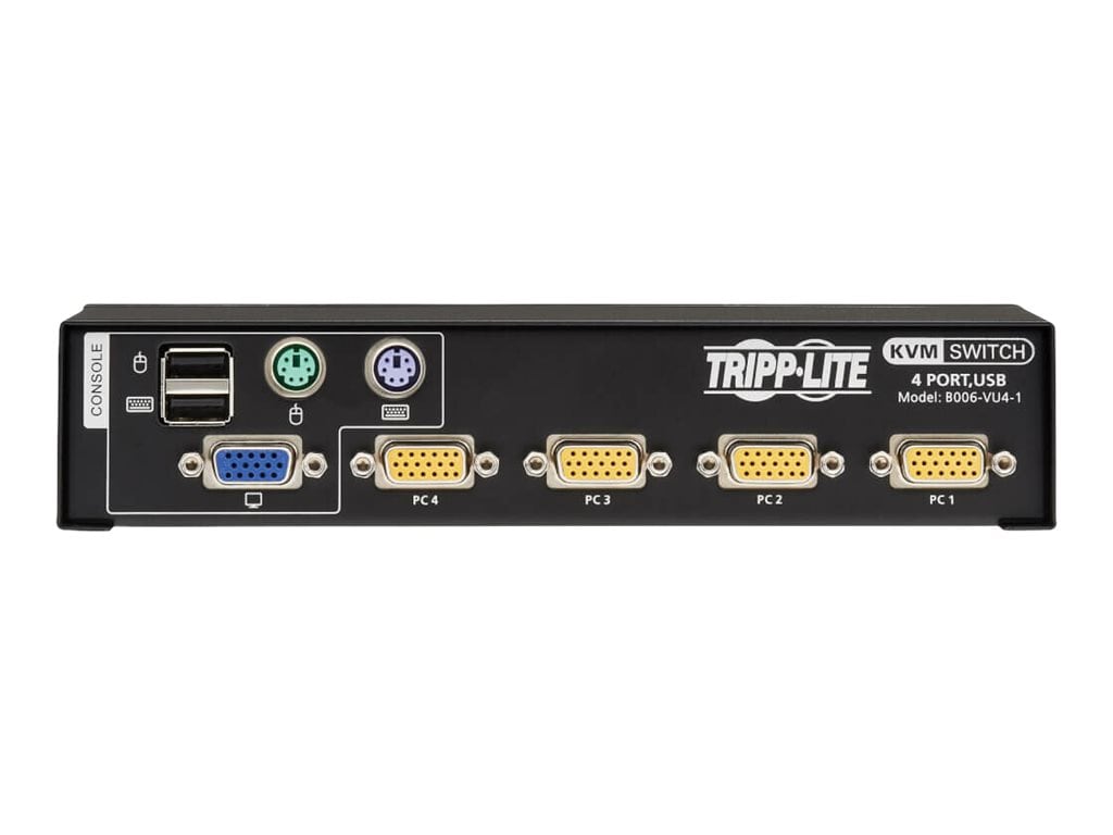 Tripp Lite VGA KVM SWITCH 4-PORT FOR USB (B006-VU4-1)