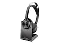 HP Poly Voyager Focus 2 USB-C-C Headset w USB-C A Adapter & Charging Stand, 9T9J5AA#AC3, 41792568, Headsets (w/ microphone) HP Poly Voyager Focus 2 USB-C-C Headset w USB-C A Adapter & Charging Stand, 9T9J5AA#AC3, 41792568, Headsets (w/ microphone)