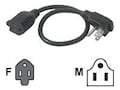 C2G Flat Plug Power Strip Plus, NEMA 5-15 (M F), 29804, 7711809, Power Cords C2G Flat Plug Power Strip Plus, NEMA 5-15 (M F), 29804, 7711809, Power Cords