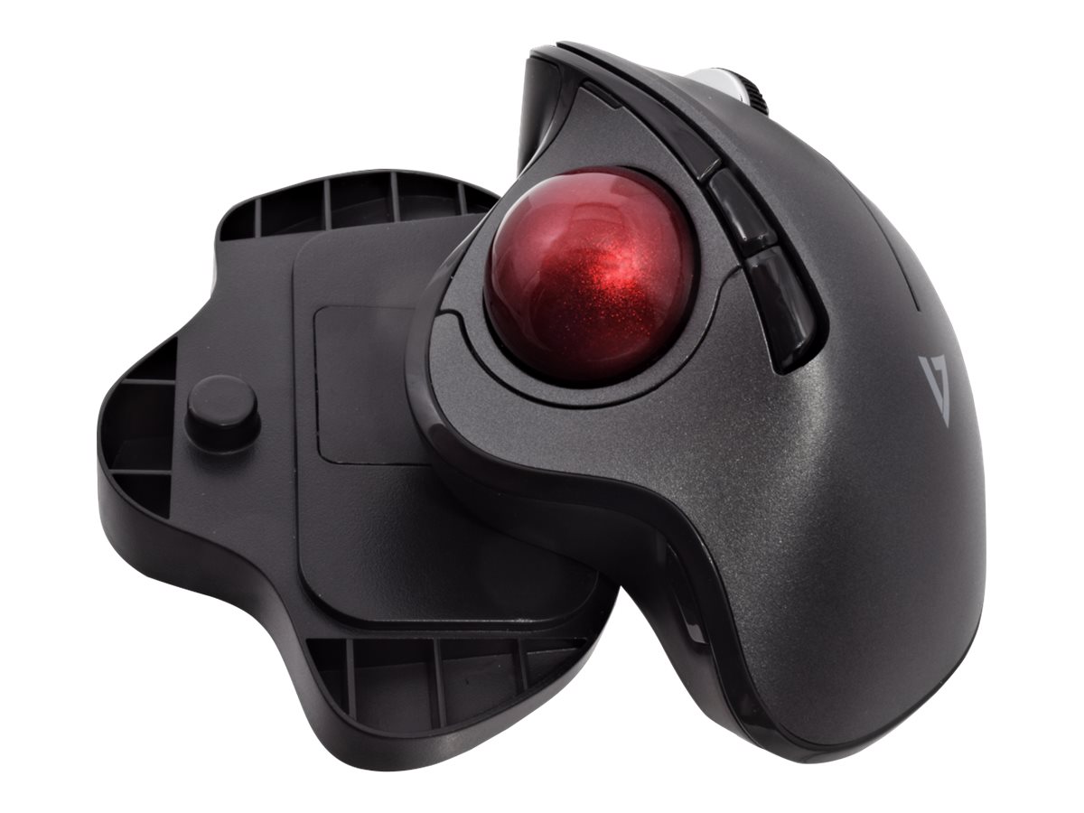 V7 Vertical Ergonomic Trackball Wireless Mouse