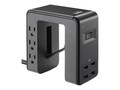 APC 120V SurgeArrest Surge Protector, 6-Outlet 4-USB Port, Black, PE6U4, 37155989, Surge Suppressors