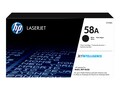 HP 58A (CF258A) Black Original LaserJet Toner Cartridge, CF258A, 37124541, Toner and Imaging Components - OEM