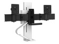 Ergotron TRACE Dual Monitor Mount, White, 45-631-216, 41279520, Stands & Mounts - Desktop Monitors