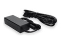 AddOn PA5178U-1ACA Compatible 65W 19V at 3.42A Black 5.5 mm x 2.5 mm Laptop Power Adapter and Cable, PA5178U-1ACA-AA, 41417179, AC Power Adapters (external)