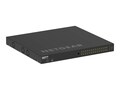 Netgear AV Line M4250-26G4XF-PoE+ 1U RM L3 Managed Switch X ARM 1.8GHz 2GB RAM 256MB Flash 24xGbE PoE+ 30W, GSM4230PX-100NAS, 41221150, Network Switches