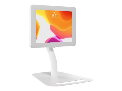 CTA Digital Premium Height-Adjustable Floor-to-Desk Security Kiosk for iPad Air 11-inch M2 (2024) - White, PAD-PARAFDW                   , 41945353, Locks & Security Hardware