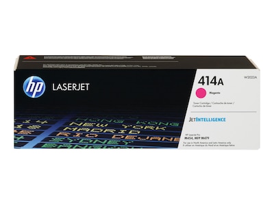 HP 414A (W2023A) Magenta Original LaserJet Toner Cartridge, W2023A, 37194881, Toner and Imaging Components - OEM