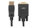 Rocstor DisplayPort to VGA M M 1080p @60Hz Cable, 6ft, Y10A172-B1, 34482458, Cables