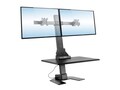 Mount-It! Electric Sit-Stand Desk Converter for two 13-32 Monitors, MI-7952                       , 42016951, Furniture - Miscellaneous