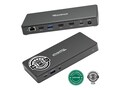 Plugable USB-C Dual-Display Dock, 65W Charging, UD-MSTH2, 41717583, Docking Stations & Port Replicators
