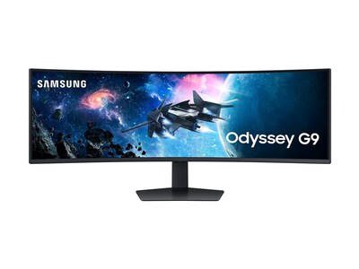 Samsung 49 Odyssey G9 G95C DQHD LED-LCD Ultrawide Curved Monitor, S49CG954EN, 41768732, Monitors