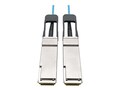 Tripp Lite 40Gb QSFP+ to QSFP+ M M Active Optical Cable, Aqua, 1m, N28F-01M-AQ, 36466259, Cables