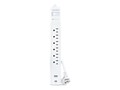 CyberPower 6-Outlet NEMA 5-15R Surge Strip With USB-A and USB-C - White, CSP604UCW                     , 42075704, Surge Suppressors