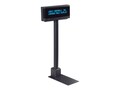 Logic Controls Pole Display, 9.5mm 2x20, USB, Port Powered, Dark Gray, LDX9000UP-GY, 18112297, POS Pole Displays