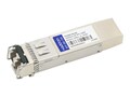AddOn 10GBase-SR SFP+ 850nm 300m LC MM Transceiver (Edge-corE ET5402-SR), ET5402-SR-AO, 18363205, Network Transceivers AddOn 10GBase-SR SFP+ 850nm 300m LC MM Transceiver (Edge-corE ET5402-SR), ET5402-SR-AO, 18363205, Network Transceivers
