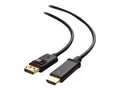 Cable Matters DisplayPort to HDMI M M HDTV Cable, Black, 35ft, 102003-35                     , 41900053, Cables
